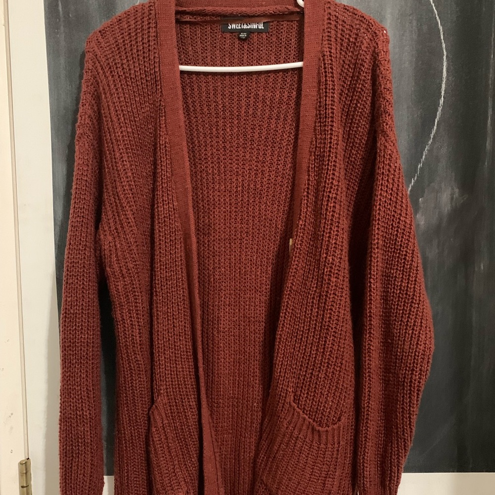 Rust Cardigan